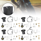 4X Carburetor Repair Kit for KT CVK24 Scooter Racing (Fit Acceleration Pump)