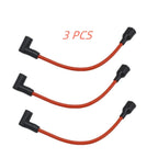 3PCS Spark Plug Wire for Mercury Mariner 40/150-200 HP (1970–1988) 813715A1/A7 90816A25