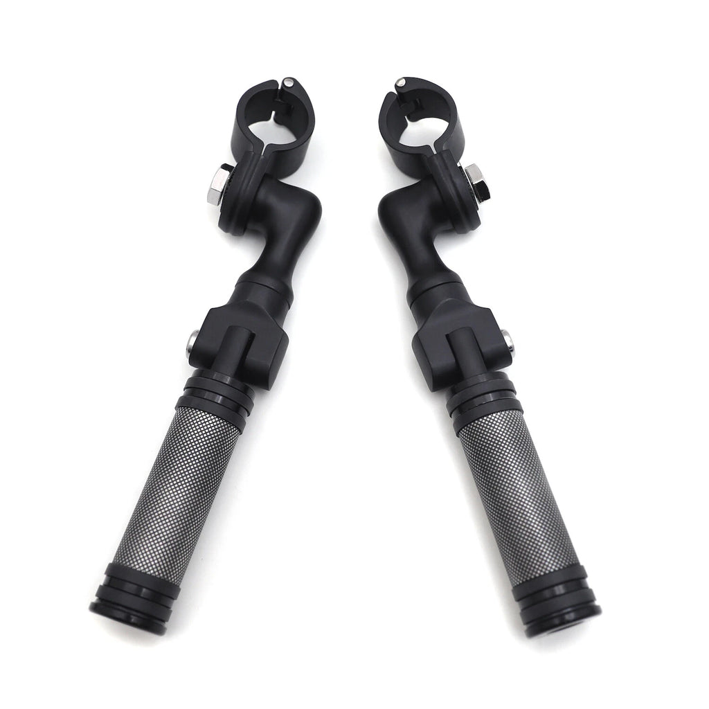 3" FootPeg Kit for Harley Road King, Sportster (1.25" Engine Guard)