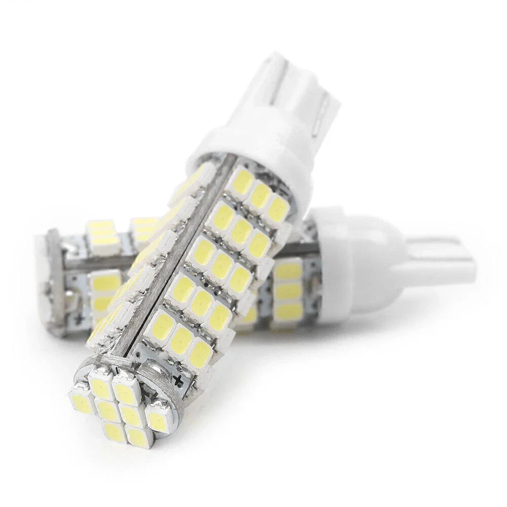 6 x 24V T10 1206 68 SMD LED White Bulbs for Car Door Lights