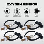 4X OEM Up+Downstream Oxygen O2 Sensor for Ford F150, Mustang