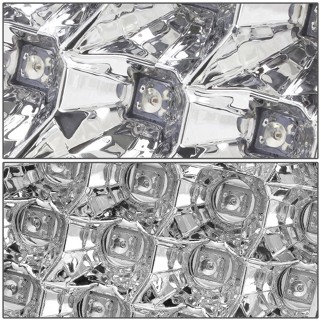 LED Tail Brake Light Stop Lamp Chrome for Dodge Ram 1500 2500 3500 (1994–2002)