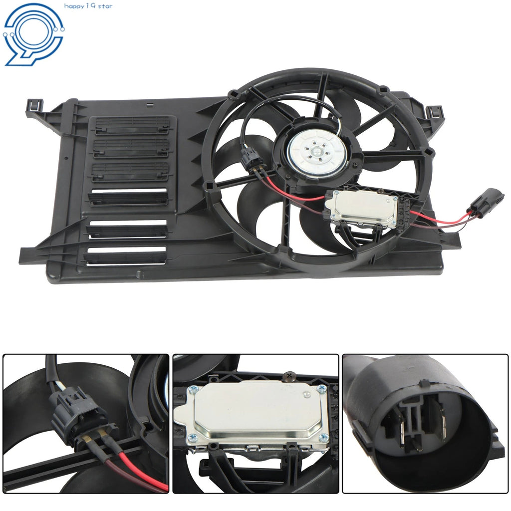 Radiator Cooling Fan Assembly for Mazda 3 2.0L L4 (2010-2013)