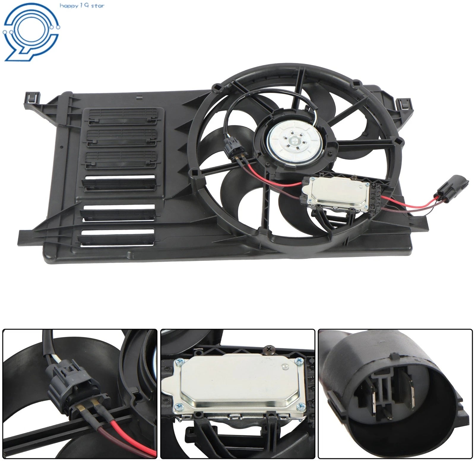 Radiator Cooling Fan Assembly for Mazda 3 2.0L L4 (2010-2013)