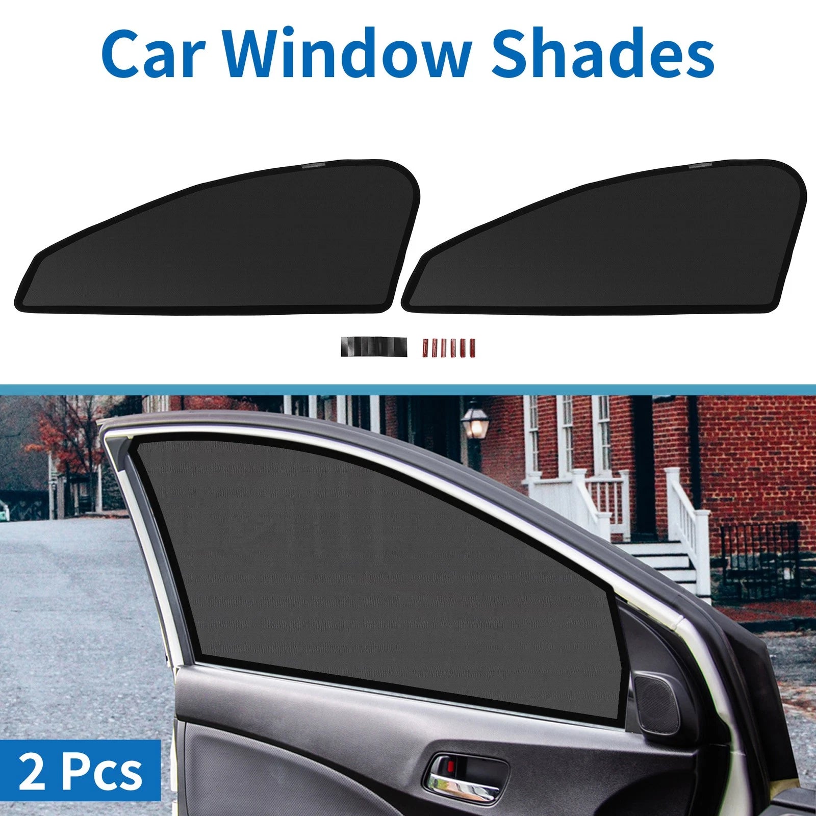 Car Window Cover for Mazda CX-30 (2019–2023) Net Black