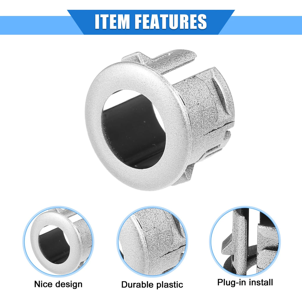 Car Parking Sensor Retainer Holder for Lexus ES350 (2007) - Silver Tone