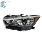 LED Headlight for Infiniti Q50 (2014-2022) Left Side with DRL Chrome