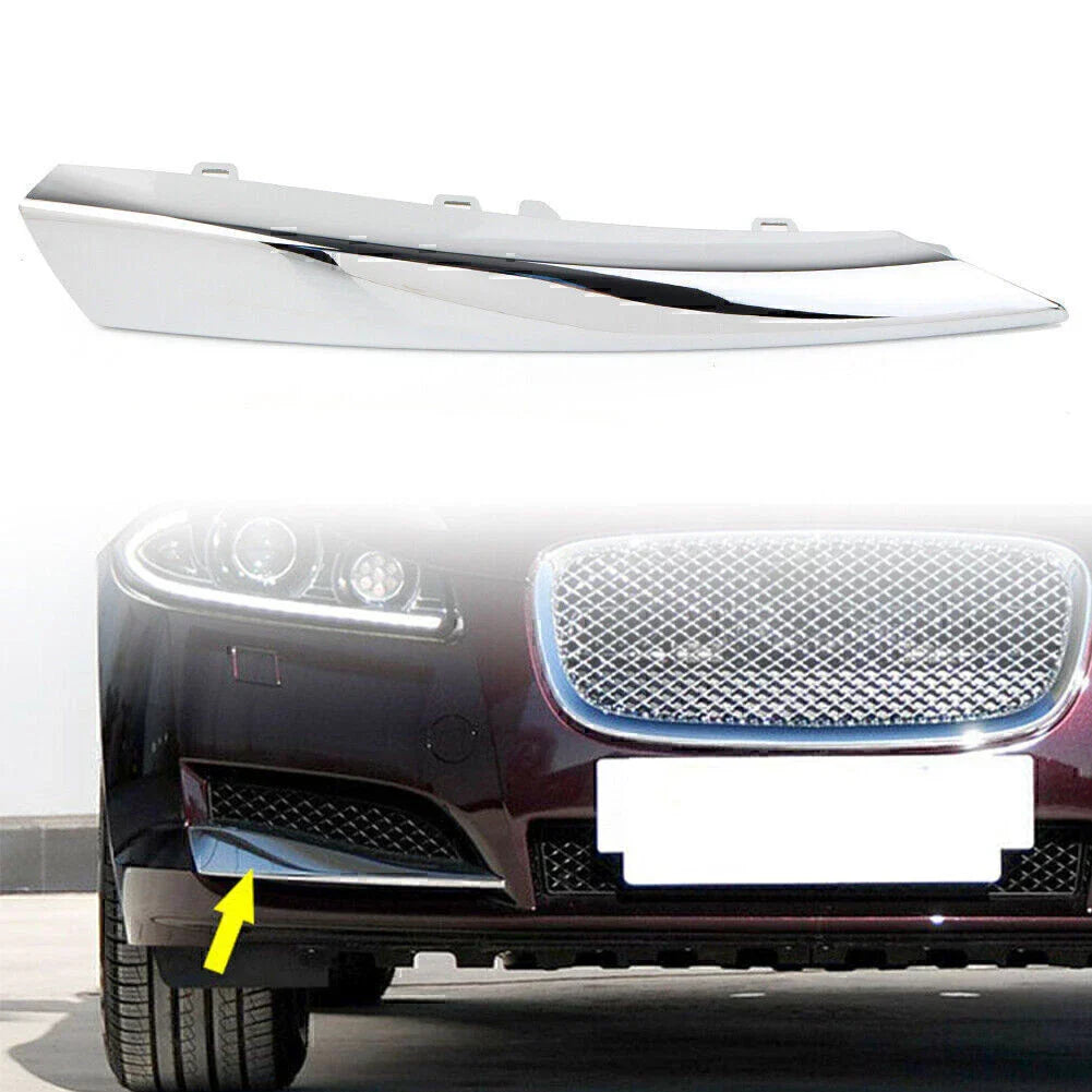 Right Front Side Grille Chrome Molding Trim for Jaguar XF (2012-2015)