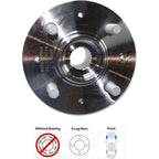 Wheel Hubs for Honda Civic (1992–2000) Front & Rear 4 Lug with Bearings