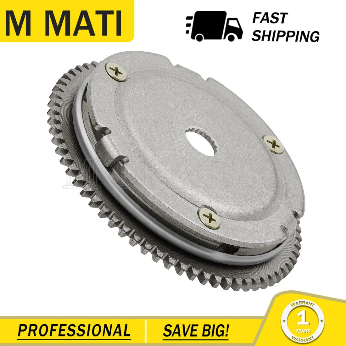 Starter Clutch Assy for Yamaha Zuma 50 (2002–2005, 2008–2011) 3XY-E5570-00-00