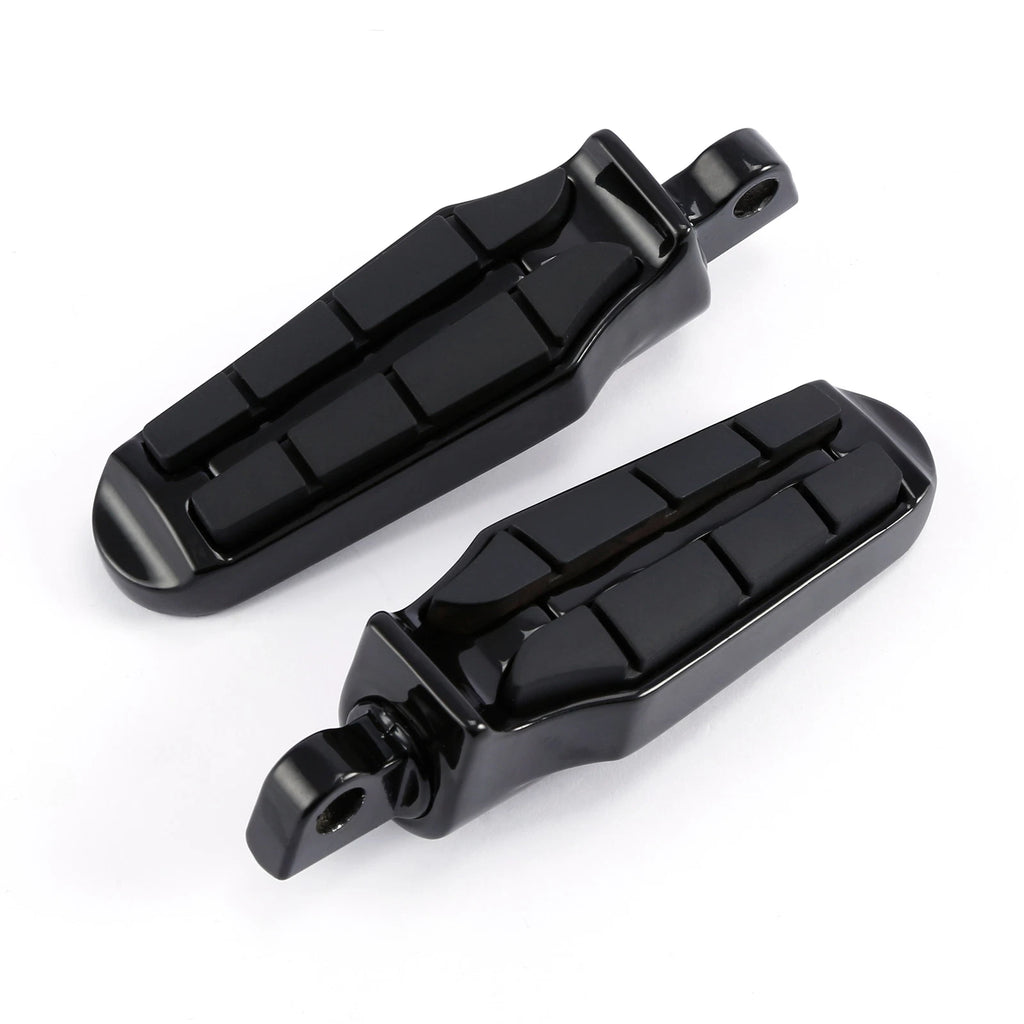 10mm Male Mount Footrest Pegs for Harley Touring Electra Road Glide