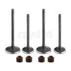 Intake & Exhaust Valve Set with Seals for Honda CRF250X (2004–2017), CRF250R (2004–2007)