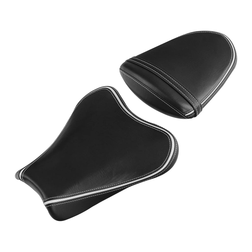 Black Rider Driver & Passenger Seat for Suzuki GSXR1000 (2005-2006)