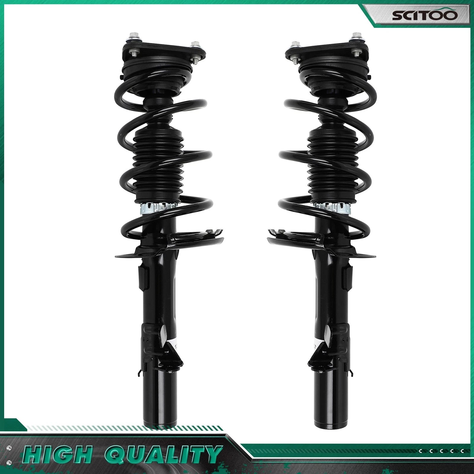 Front Struts w/Coil Spring Assembly for Ford Focus (2013–2018)