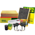 Tune-Up Kit with NGK Spark Plugs, Mann Filters, Hitachi Coils for A4 Quattro