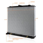 Aluminum OE Radiator for Nissan Frontier/Xterra/Pathfinder (2005–2018) DPI-2807