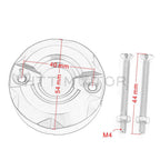 Front & Rear Brake Reservoir Covers for KTM 1290 Super Duke R/1190/1290 Adv.