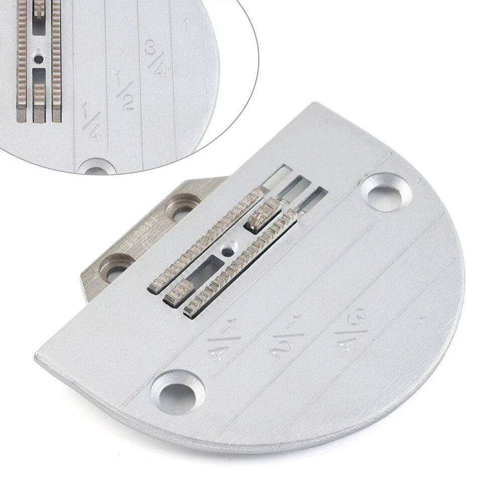 Set of 2 Feed Dogs & Plates for Juki Brother Singer Industrial Sewing Machine