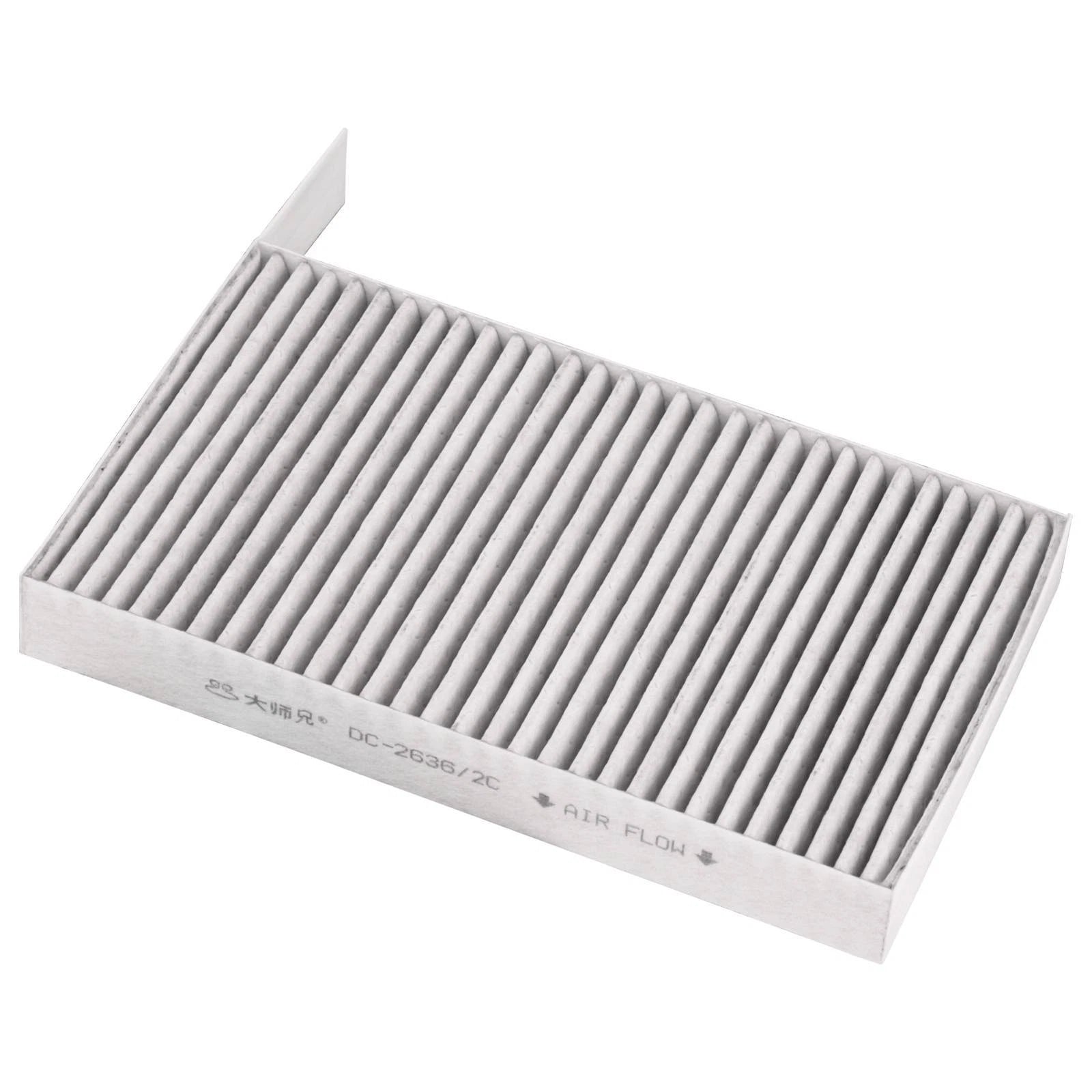 Set of 2 Carbon Cabin Air Filters for Tesla Model 3 (2017–2023) Model Y (2020–2023)