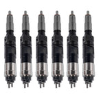 6X Fuel Injectors for John Deere 6068 4045 (Excavator E210LC E240LC)