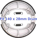 Brake Shoes for Honda Big Red 250 ATC250ES ATC250SX (1985)
