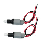 2X Front Flasher Marker Lamp Socket Bulb Plug for Ford Maverick (2022–2023)