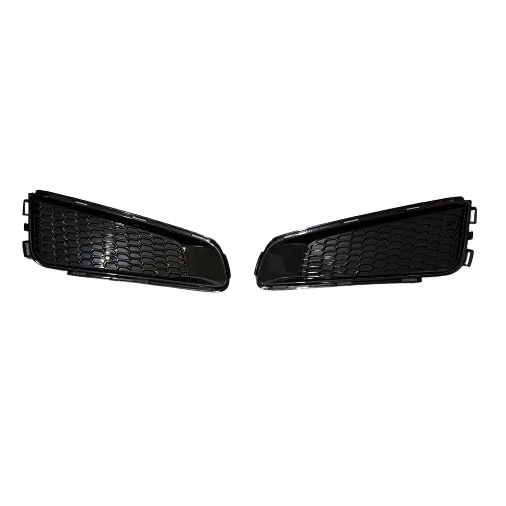 Pair Gloss Black Front Bumper Lower Side Grill Bezel for Cadillac ATS (2013–2014)