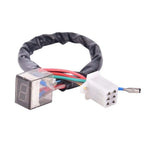 5-Speed Gear Position Monitor with LED Display for Motorcycle