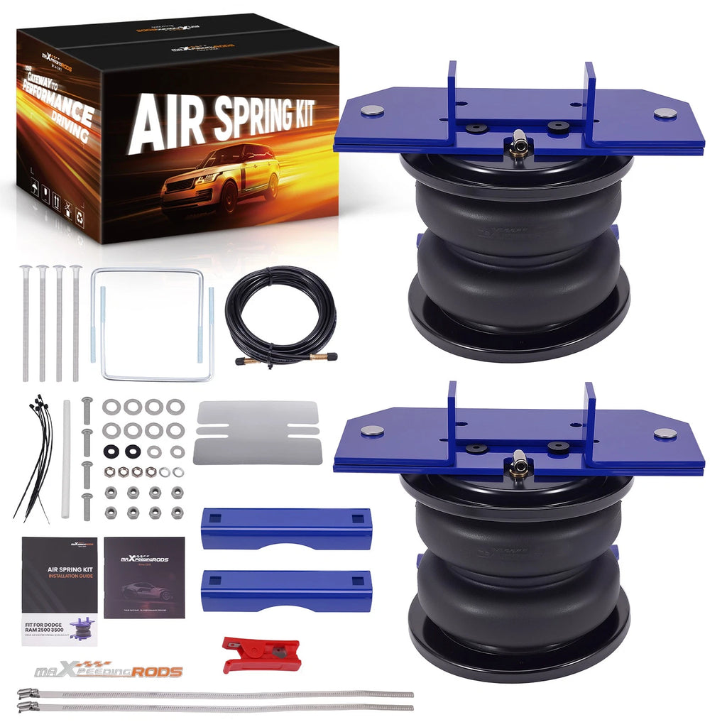 Air Suspension Spring Bag Kit for Dodge Ram 3500 (2011–2018) Up to 7500 lbs