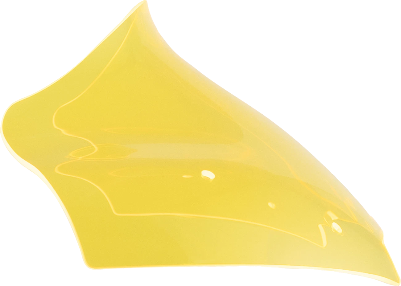 Klock Werks Kolor Flare Windshield 10" Yellow Ice for FLTR (2014–2023) KWW-01-0712