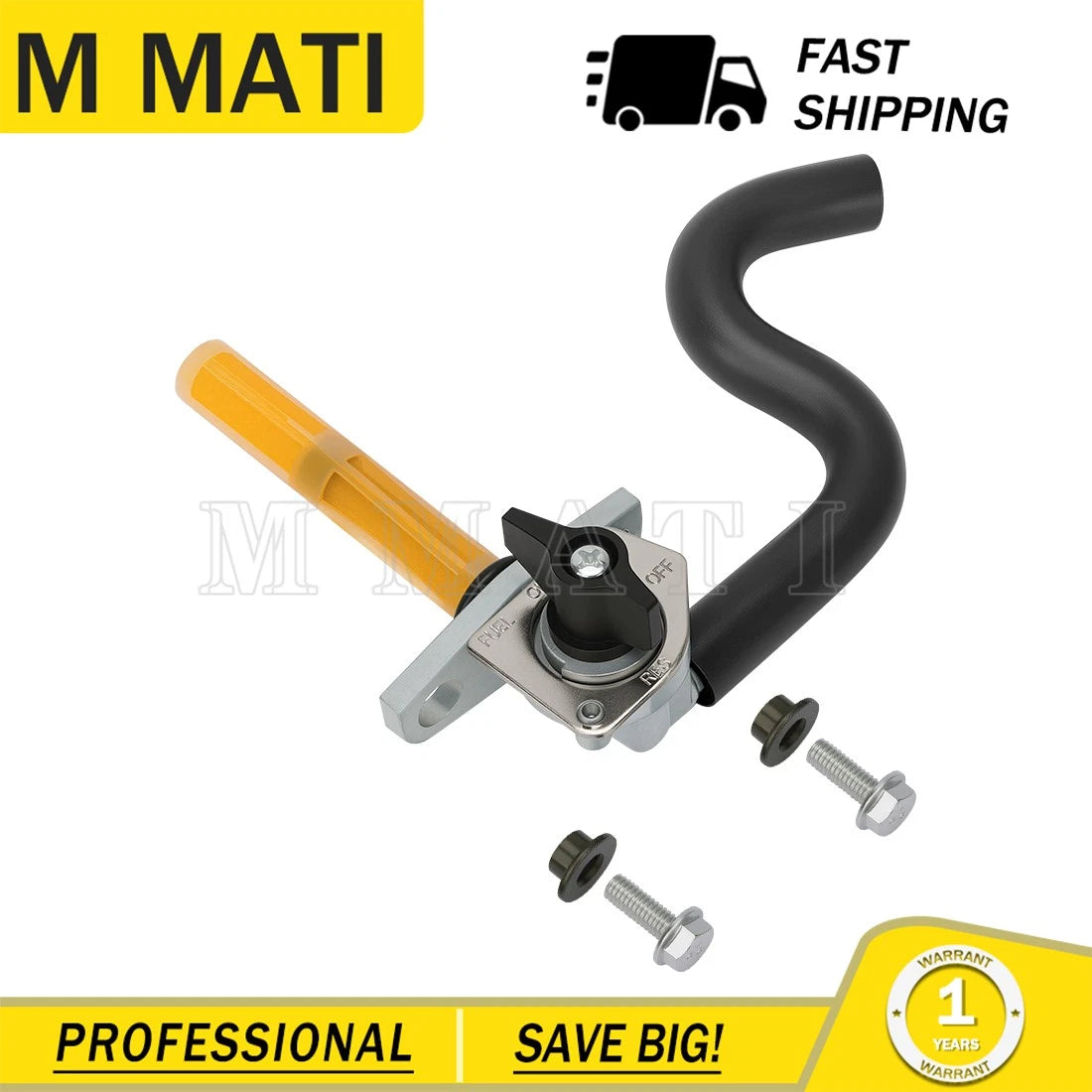Fuel Valve Petcock Assembly & Tube for Honda TRX450R/TRX450ER (2004–2007)