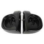 Speaker Pods for Harley Touring (2014–2024) - Black ABS, 6.5" Vented