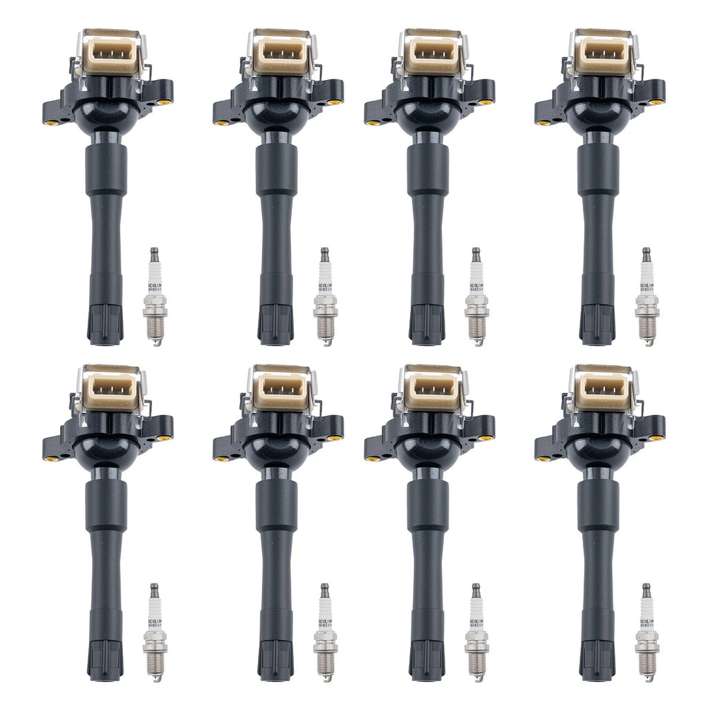 Ignition Coil Set & Spark Plugs for BMW X5 E53 (2000–2003)