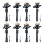Ignition Coil Set & Spark Plugs for BMW X5 E53 (2000–2003)