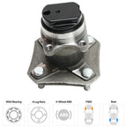 Wheel Hub for Nissan Versa (2007–2012) Rear LH/RH with Bearing 4-Wheel ABS
