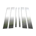 6Pc Chrome Pillar Post Covers for 07-12 Mercedes Gl - Upgrade Your Auto P4302
