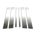 6Pc Chrome Pillar Post Covers for 07-12 Mercedes Gl - Upgrade Your Auto P4302