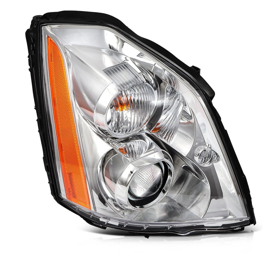 Headlight Assembly for Cadillac DTS (2006-2011) Projector Clear Lens Pair