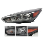 Halogen Headlight with LED DRL for Ford Focus (2015–2018) Left Driver Side