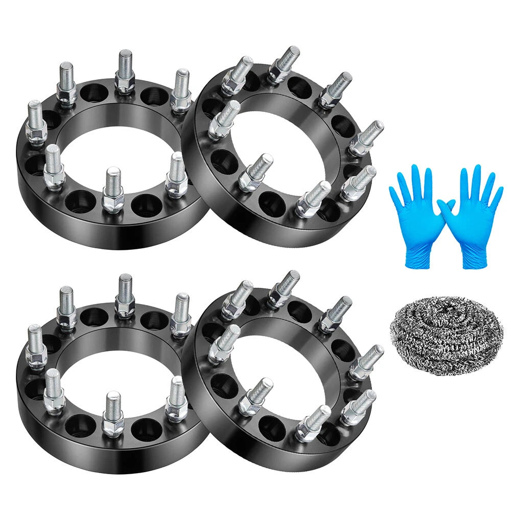 Set of 4 Wheel Spacers 2" for Chevy Silverado 2500 3500 (1999–2010)