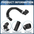 Radiator Hose for BMW 740i 740iL 750iL (1998-2001) Rubber