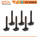 Set of 6 Ignition Coils for Chrysler Dodge Jeep Ram Volkswagen
