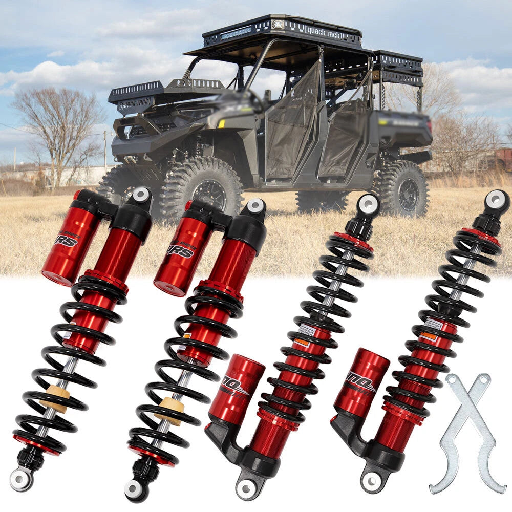 Front & Rear Shocks Absorber for Polaris Ranger 1000 Crew (2020–2023)