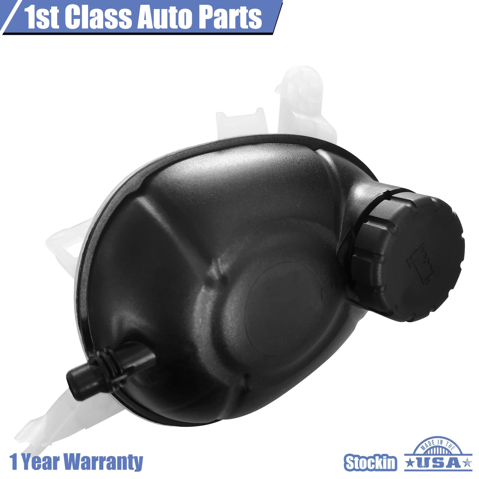 Engine Coolant Reservoir Tank with Cap for Mercedes Benz C300 (2015–2019)