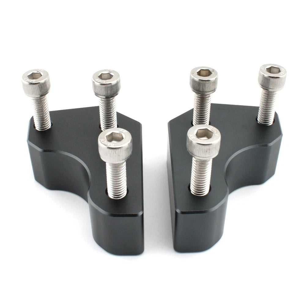 Handlebar Risers Adapters for Kawasaki GTR1400 Concours 1400 (2008–2022) Titanium