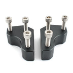 Handlebar Risers Adapters for Kawasaki GTR1400 Concours 1400 (2008–2022) Titanium