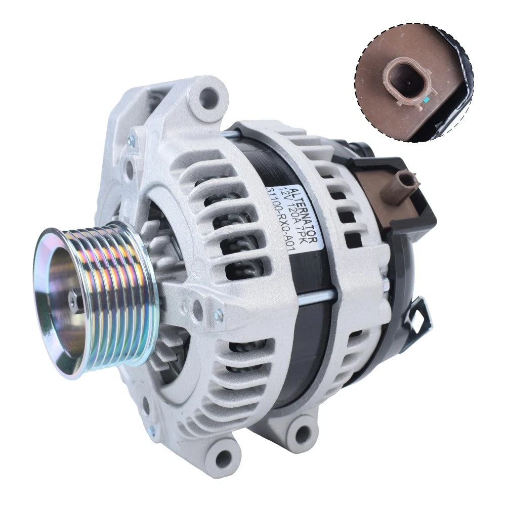 Alternator 120 Amp for Honda Civic (2012–2015), CR-V (2012–2014) 31100-RX0-A01