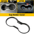 Cup Holder Cover for Ford Mustang (2015–2022) Carbon Fiber Trim EXV