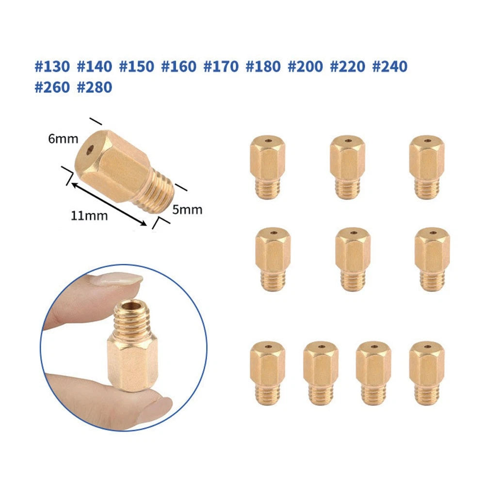 42pc Carburetor Main Pilot Slow Jet for Mikuni VM30 VM32 VM34 VM36 VM38 VM44