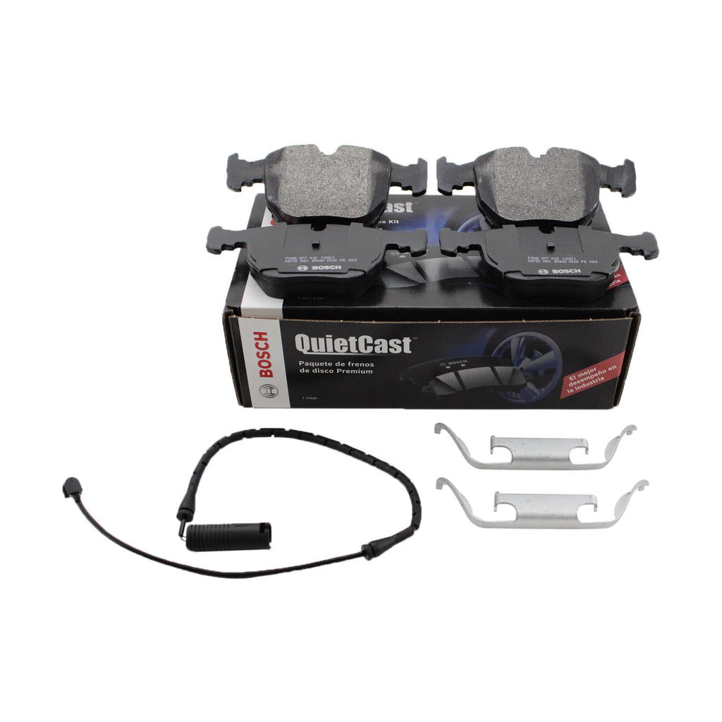 Bosch QuietCast Front Semi-Metallic Brake Pads for BMW E38 E39 E53 (1995–2006)